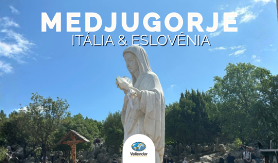 Capa para Home - medjugorje + italia e eslovenia